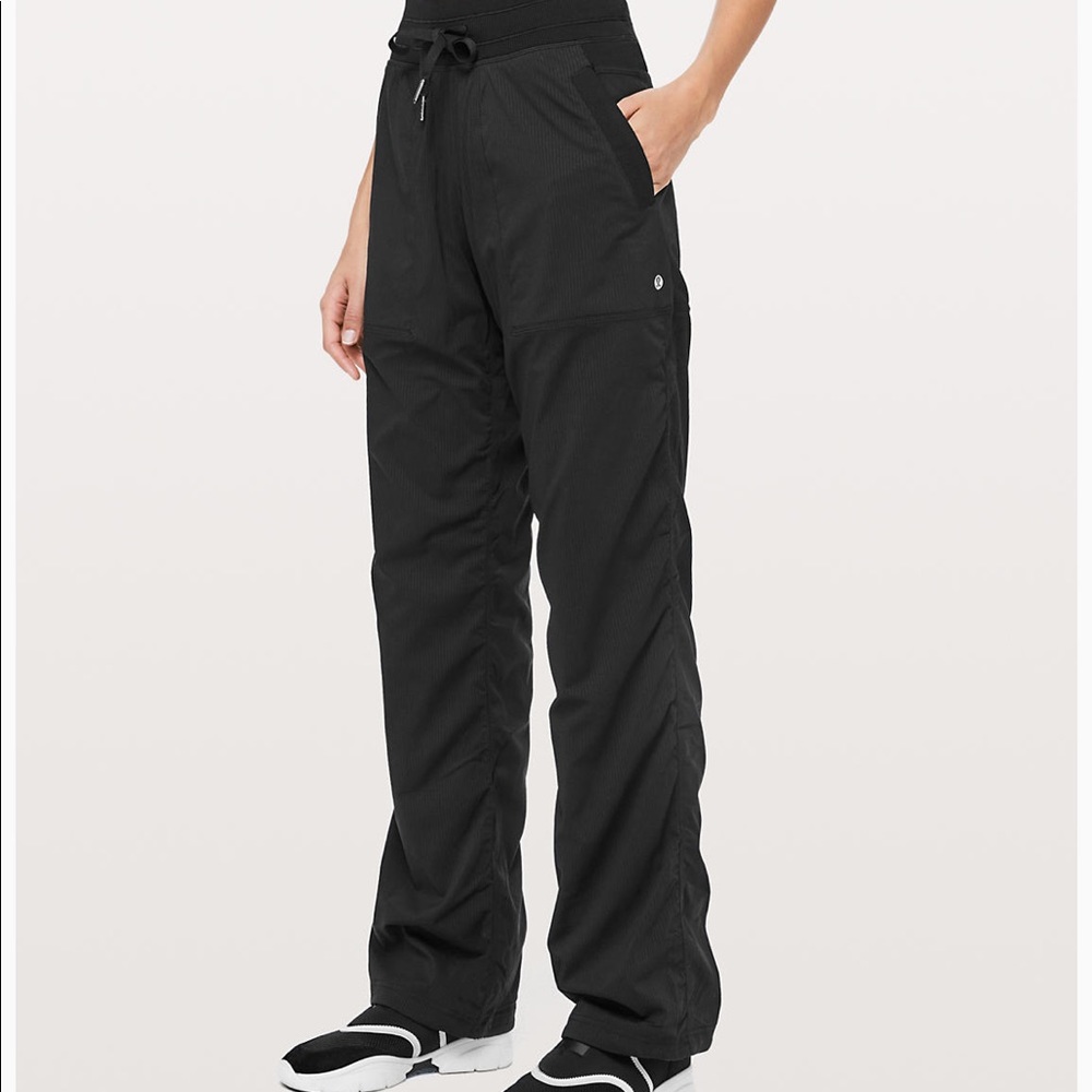 Black dance studio pant